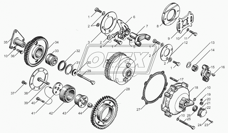 850.1029104 Шестерня Dпосад=110 z=68 ЯМЗ