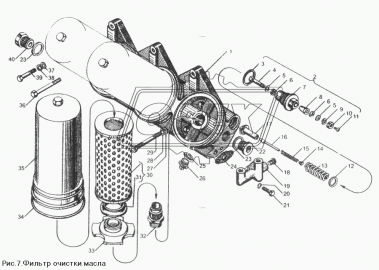 850.1012010 Фильтр масляный грубой очистки (ФГОМ) дв.ЯМЗ-850 ЯМЗ