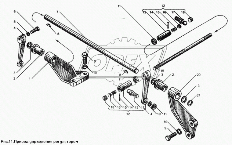 850.1108136 КРОНШТЕЙН ЯМЗ