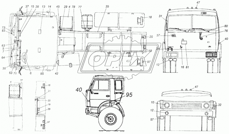 43118-3805010-31 Щиток приборов КАМАЗ