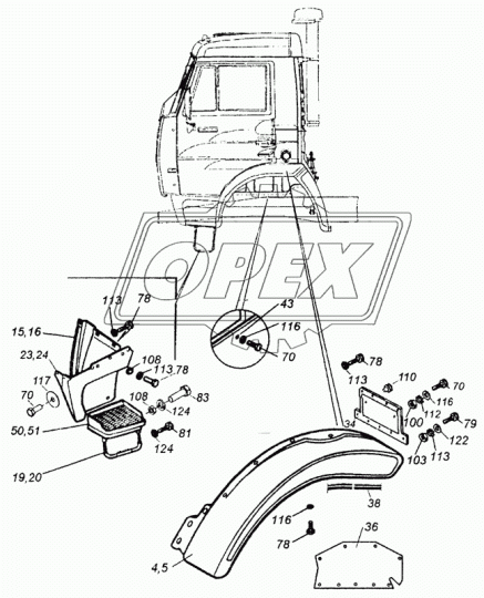 356-75082 Болт М8-6gх20 табл ВАЗ 10312 БелЗАН