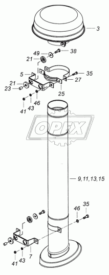 65116-1109408-20 Труба КАМАЗ