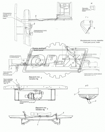 53215-3741010 Пучок проводов РЫБИНСК