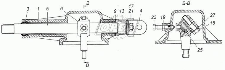 142.1703448 Кронштейн реактивной тяги КАМАЗ