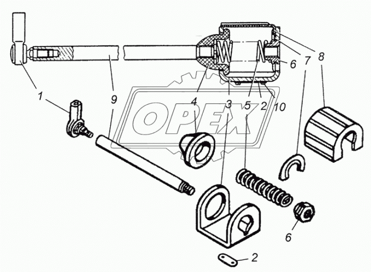 100-3533109-10 РМК элемента упругого(3 наим) РААЗ