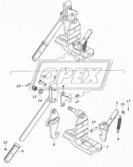 5320-5018076 Ручка рукоятки запора ГК Ростар