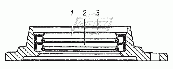 65111-1802028 Крышка переднего подшипника первичного вала КАМАЗ; не пост-ся (см. 65111-1802027-10) КАМАЗ