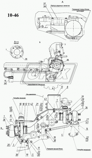 740.11-1118290 Трубка (сталь) ф12; L=900 С/И подвода масла КАМАЗ