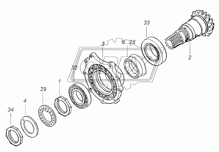 53205-2502106 Втулка регулир. КАМАЗ