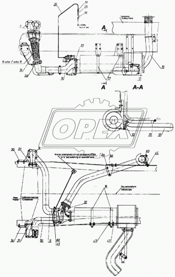 65115-1203202 Трубка КАМАЗ