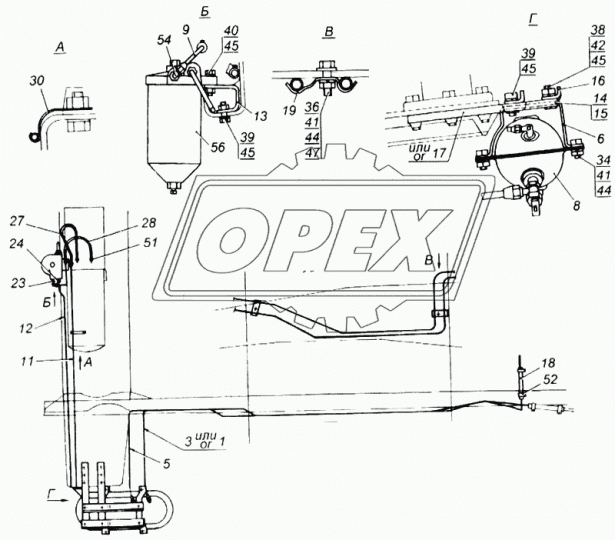 43101-1015630-01 Фильтр ТО топлива ф84 L=165 ПЖД в сборе со свечей 1102.3741 КАМАЗ