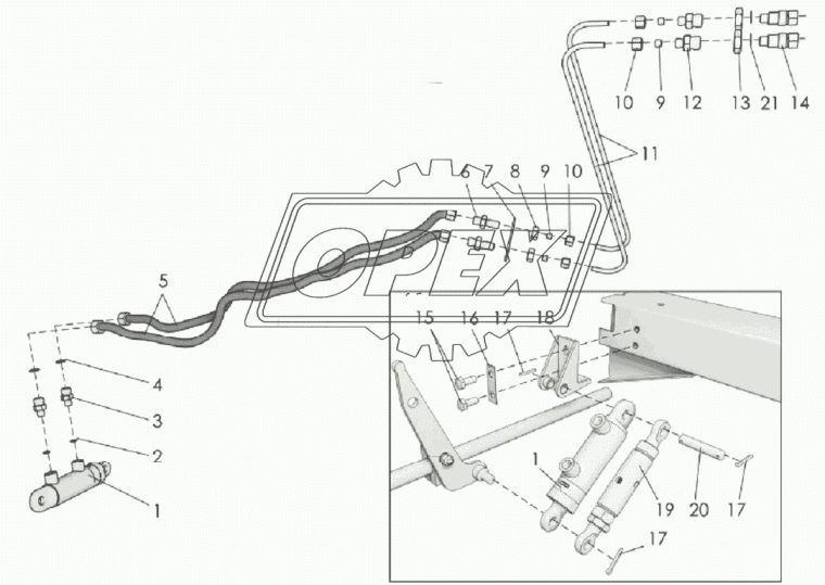 011-015-25 Кольцо (РТИ) круг.сеч. 011-016-25 ГОСТ-9833-73; 2,4xø11,5, (зелен.силикон) БРТ