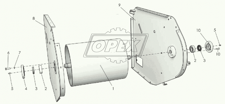 1206 Подшипник 30х62х16 шарик. радиал. 2-ряд. сферич.; механизма рулевого Т-150,с/х