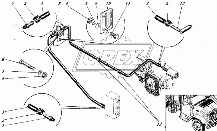 КЭМ19 Клапан электромагнитный 12В, 0,75А L=85; 2 конт.под клемму Объединение Родина