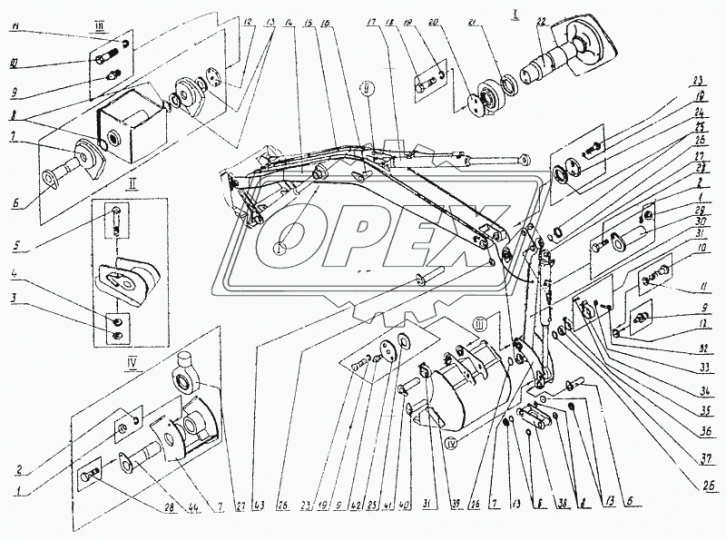 4125.02.00.400 Палец ф90х240 с пяткой (сталь)