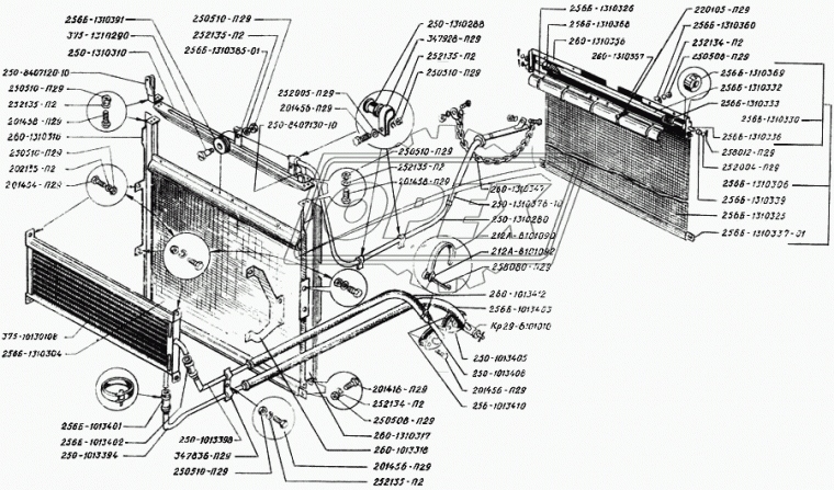 250-1310376-10 Труба КрАЗ