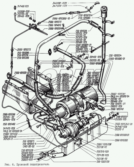 256Б-1015406 Трубка КрАЗ