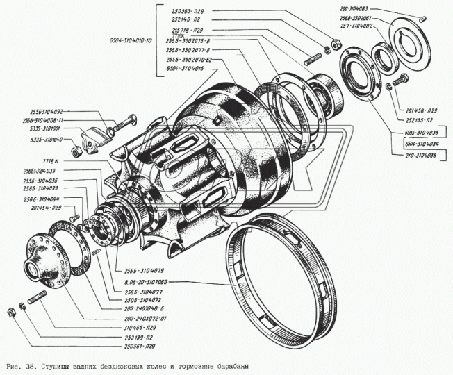 215718-П29 Шпилька М18 L=62 Р1=22х2,5/28х1,5