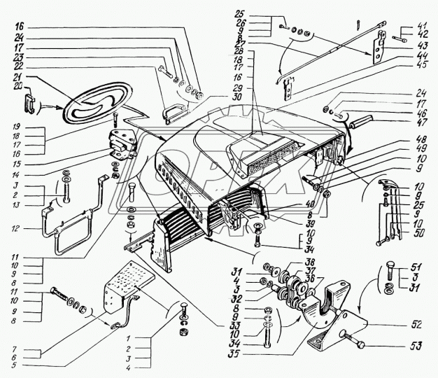260056 Палец ф10х28 L1=25 под шплинт ЭТНА