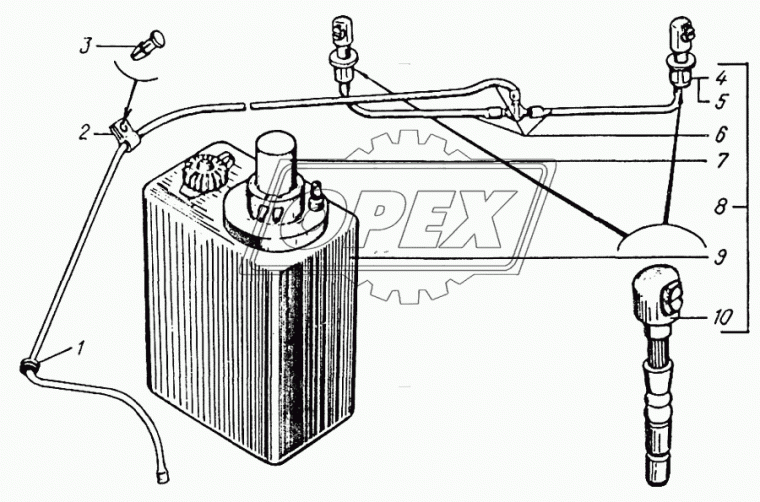 250-5208136-10 Втулка уплотнительная КрАЗ