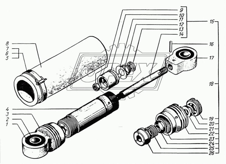 258080 Шплинт разводной ф6х25 (42х0х0) ЭТНА
