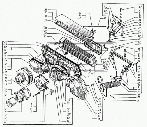 250-8102036 Втулка ротора КрАЗ