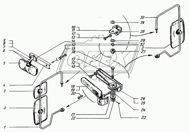 250-8201130 Кожух КрАЗ