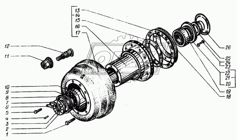 6510-3502076 Маслоуловитель КрАЗ