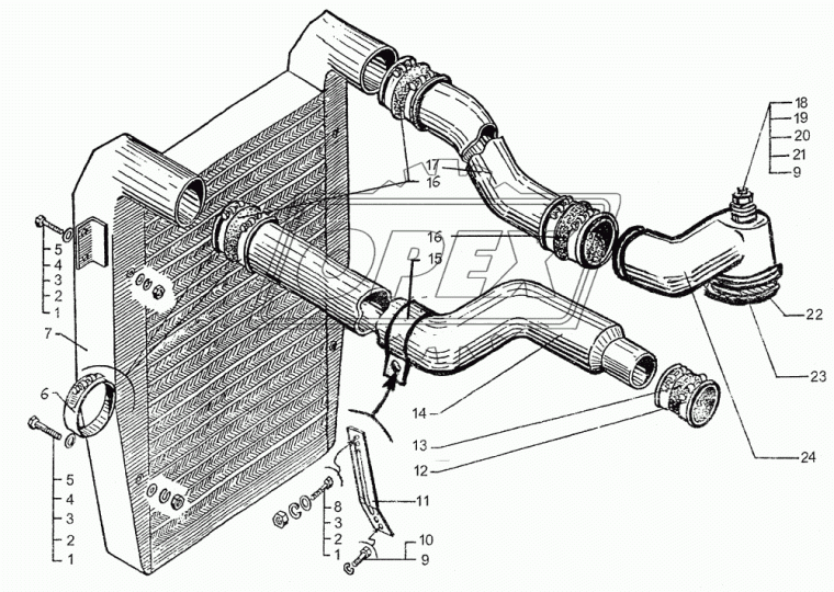 6510-1109799 Кольцо (сталь) ф101х108 h=16 С/И КрАЗ