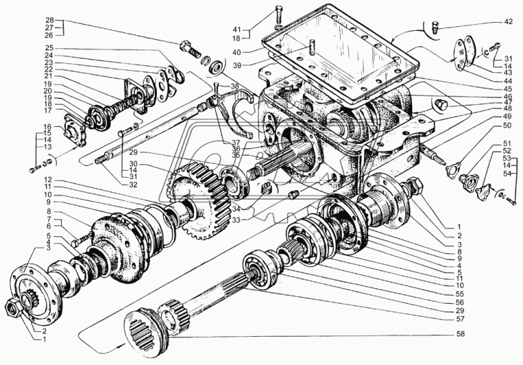 65053-2220032 Картер КрАЗ