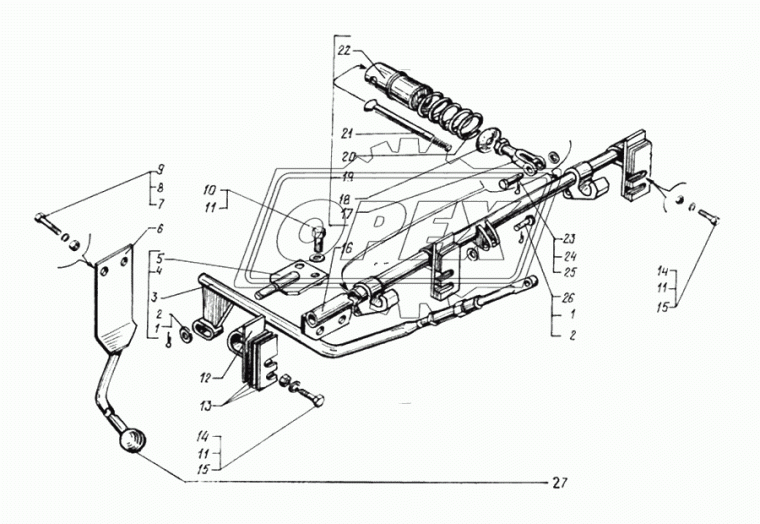 255Л-2732026-А Шайба С/И диафрагмы РК КРАЗ-255 КрАЗ