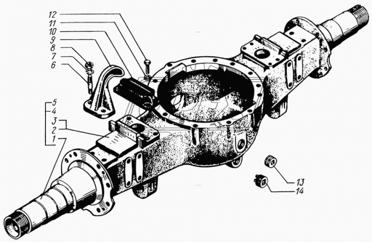 65055-2400012 Мост КрАЗ