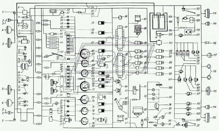 260-3724050-10 Жгут проводов освещения дополнительный РЫБИНСК