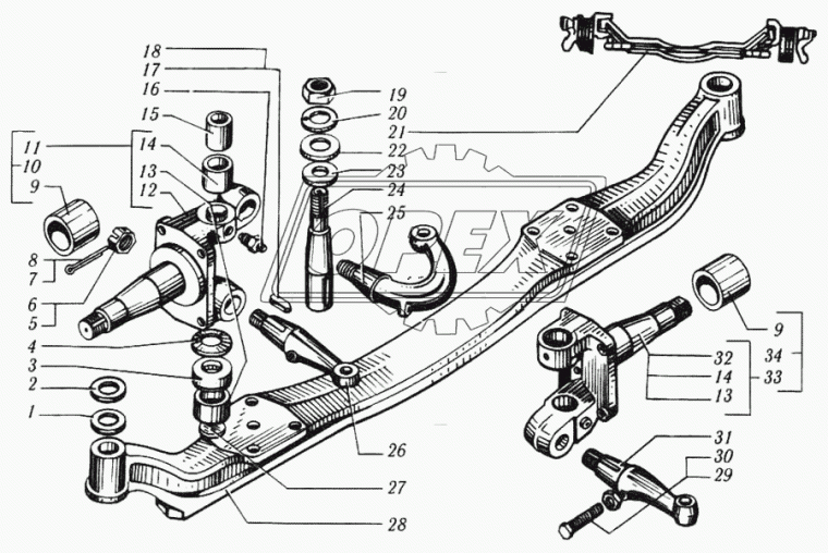 314115 Шпонка призматическая 11х18х78 КрАЗ
