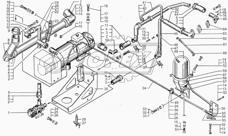 210409 Болт ГОСТ-7802 М10х45х1,5; Р=26 ЭТНА
