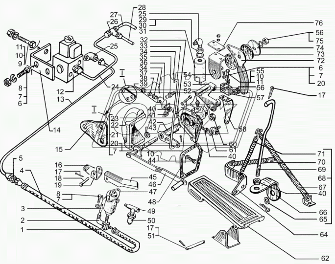 250-1108056-10 Наконечник тяги правый КрАЗ