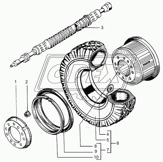 11-3116010-06 Удлинитель вентиля УГ8-280ХЛ L=335 L1=280 ДВЗ