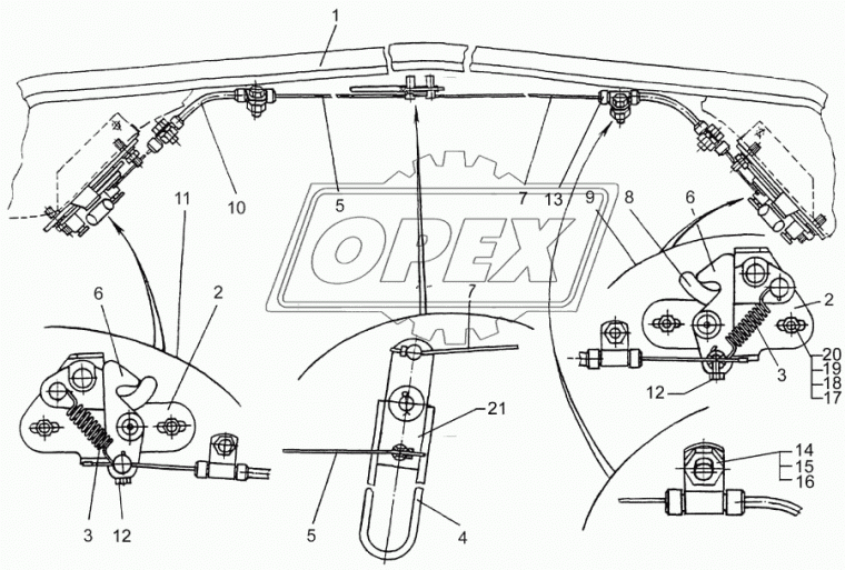 250-1310286 Тяга КрАЗ