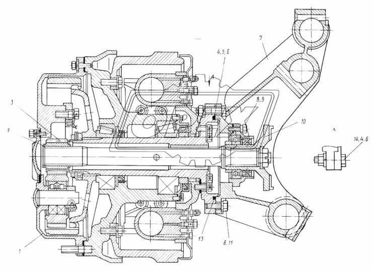 220-230-58 Кольцо (РТИ) круг.сеч. 220-230-58 ГОСТ 9833-73 Рост-С