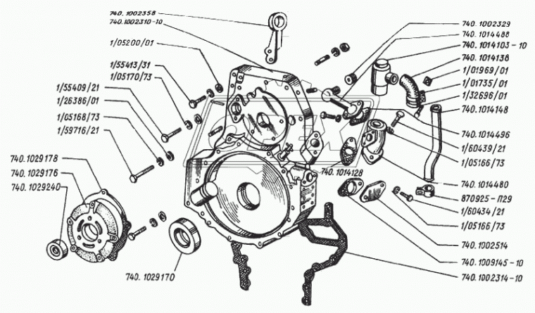 1/01969/01 Гайка DIN562 М4х0,7 h=3 квадрат К=8/9