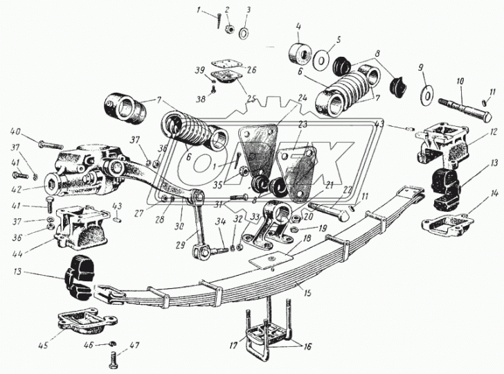 695-2903012 Пружина С/И L=200 ф77х113 dвит=18 7вит. передней подвески(7)