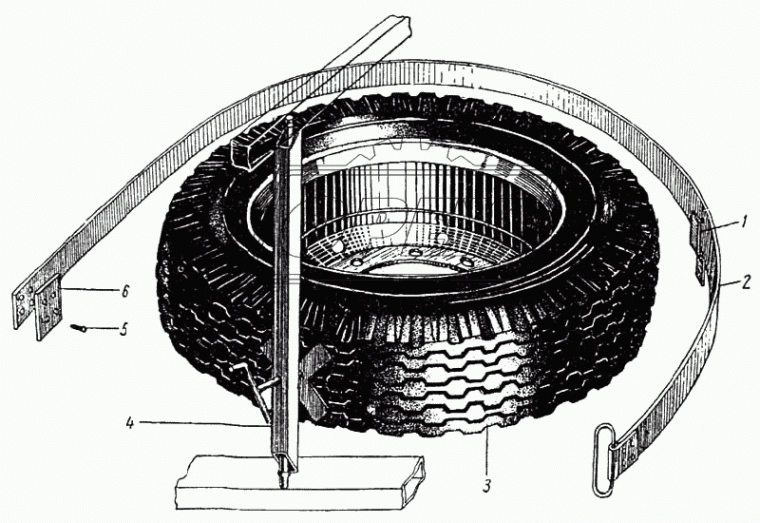 120-3103070 Шпилька М18/М20 L=75 Р1=17х1,5/22х1,5 правая ступицы переднего колеса