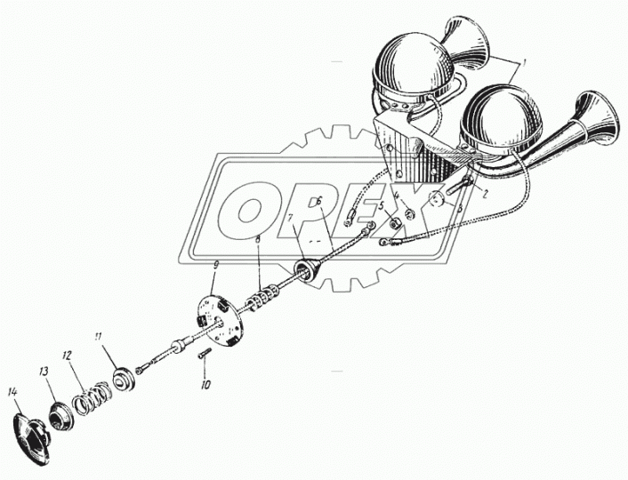 695Б-3724446 Провод массный РЫБИНСК