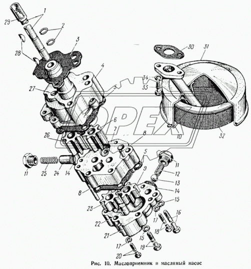 130-1011062 пробка клапана х ЗИЛ
