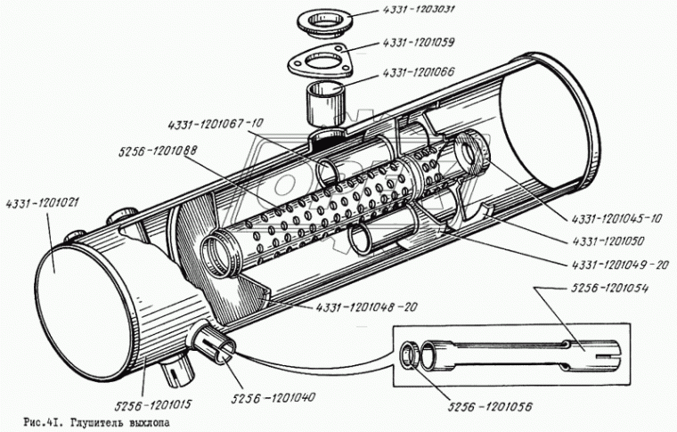 4331-1201059 Фланец треугол. 140х140; фвнутр=98; h=8; 3отв.ф11 приемной трубы Зил-4331, 5301 н/обр ЗИЛ