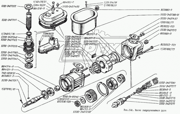 864124 Пружина БелЗАН