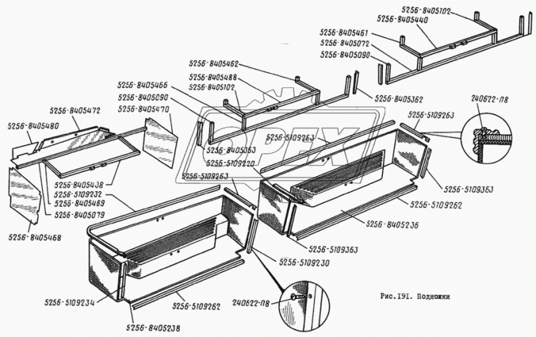 5256-5109262 Профиль ЛиАЗ ОАО