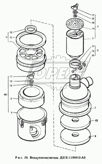 Д37Е-1109299-В2 Кольцо уплотнительное ВРТ