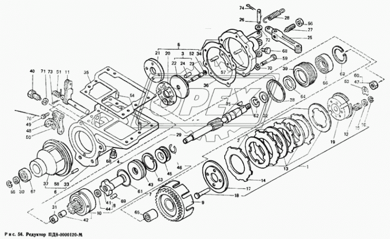 ПД8-1701514 Прокладка корпуса АРТИ