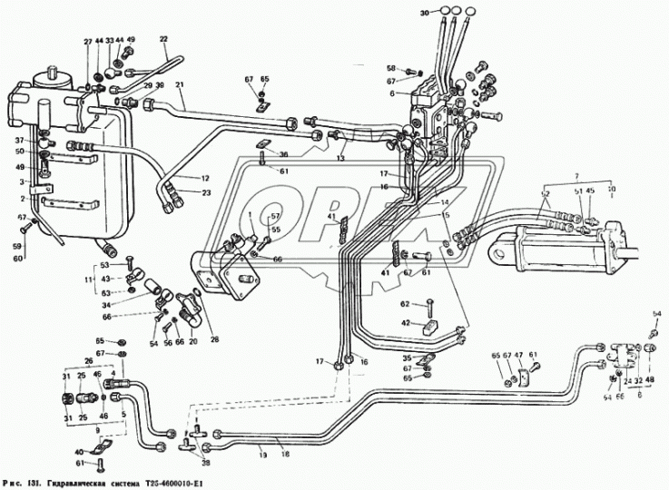 Т25-4616240-А Рукав ВД (шланг) 12 Метрукав